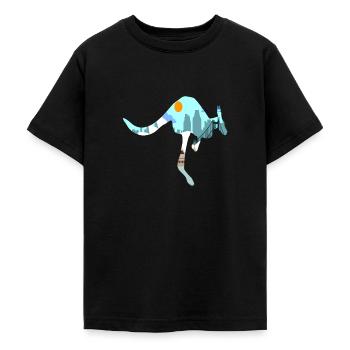 Australien Australier - Teenager T-Shirt - Schwarz - Vorne - AI Model Teenager Male light (155cm)