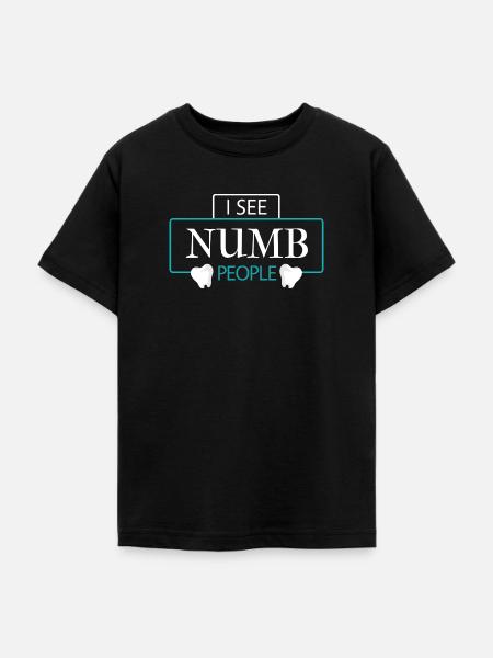 Zahnarzt - Teenager T-Shirt - Schwarz