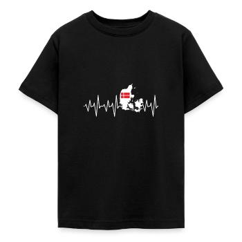 Dänemark - Teenager T-Shirt - Schwarz - Vorne - AI Model Teenager Male light (155cm)