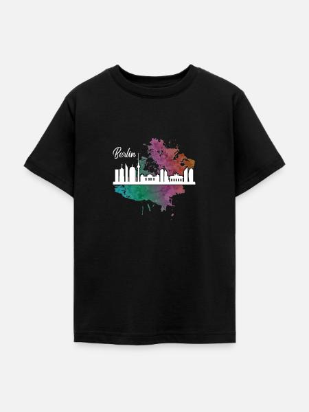 Berlin - Teenager T-Shirt - Schwarz