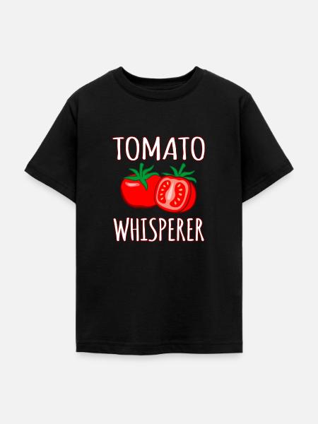 Tomate - Teenager T-Shirt - Schwarz