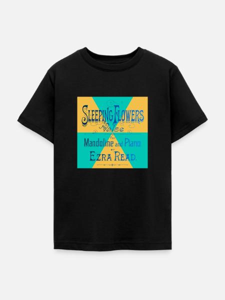 Sleeping Flowers (Notencover) - Teenager T-Shirt - Schwarz