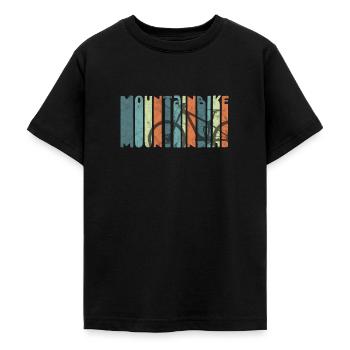 Mountainbike Kinder Kids Jungen Mädchen Geschenk - Teenager T-Shirt - Schwarz - Vorne - AI Model Teenager Male light (155cm)
