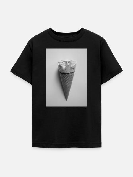 Waffeleis - Teenager T-Shirt - Schwarz