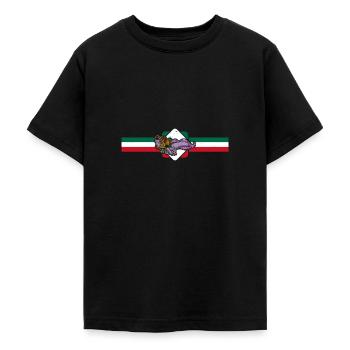 Quetzalcoatl Axolotl Mexique Divinité Aztèque - T-shirt Ado - noir - Devant - AI Model Teenager Male light (155cm)