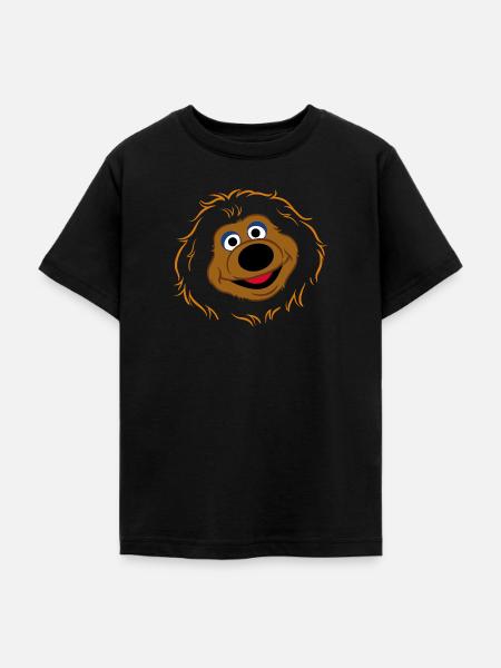 Sesamstraße Samson Gesicht - Teenager T-Shirt - Schwarz