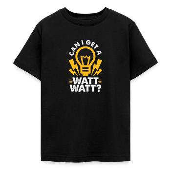 Elektriker - Teenager T-Shirt - Schwarz - Vorne - AI Model Teenager Male light (155cm)