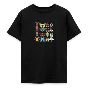 Insekten - Teenager T-Shirt - Schwarz - Vorne - AI Model Teenager Male light (155cm)