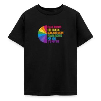 Menschenrechte Antirassismus Toleranz Geschenk - Teenager T-Shirt - Schwarz - Vorne - AI Model Teenager Male light (155cm)