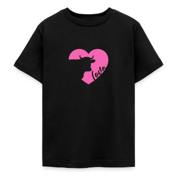 Kuh - Teenager T-Shirt - Schwarz - Vorne - AI Model Teenager Male light (155cm)