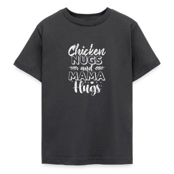 Poulet - T-shirt Ado - charbon - Devant - AI Model Teenager Male light (155cm)