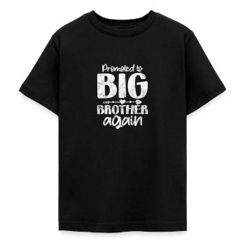 Grosser Bruder - Teenager T-Shirt - Schwarz - Vorne - AI Model Teenager Male light (155cm)