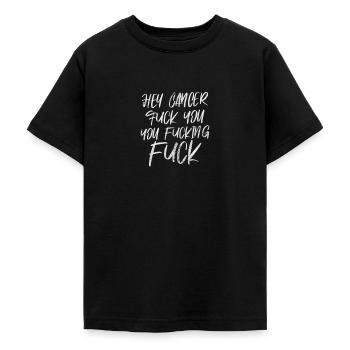 Krebs - Teenager T-Shirt - Schwarz - Vorne - AI Model Teenager Male light (155cm)