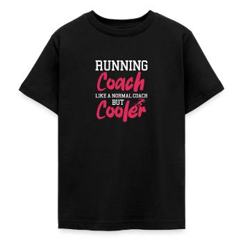 Run - Teenage T-Shirt - black - Front - AI Model Teenager Male light (155cm)