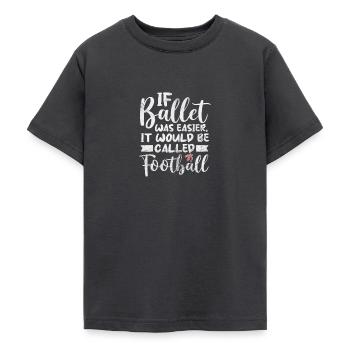 Ballett - Teenager T-Shirt - Dunkelgrau - Vorne - AI Model Teenager Male light (155cm)