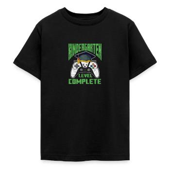 Kindergarten - Teenager T-Shirt - Schwarz - Vorne - AI Model Teenager Male light (155cm)