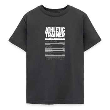 Sports Physician - Teenage T-Shirt - dark grey - Front - AI Model Teenager Male light (155cm)