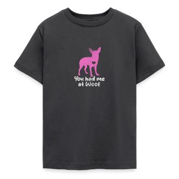 Chihuahua - Teenager T-Shirt - Dunkelgrau - Vorne - AI Model Teenager Male light (155cm)