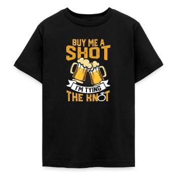 Junggeselle Jungesellenabschied - Teenager T-Shirt - Schwarz - Vorne - AI Model Teenager Male light (155cm)