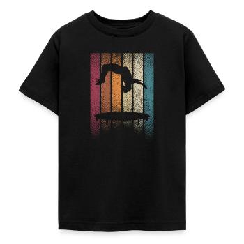 Backflip - Teenager T-Shirt - Schwarz - Vorne - AI Model Teenager Male light (155cm)