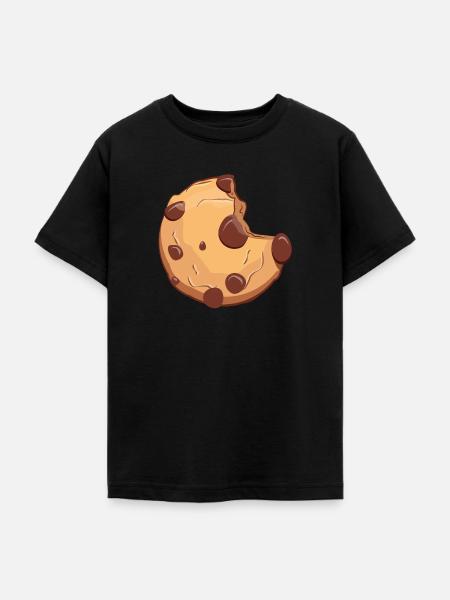 Chocolate Cookie - Teenager T-Shirt - Schwarz