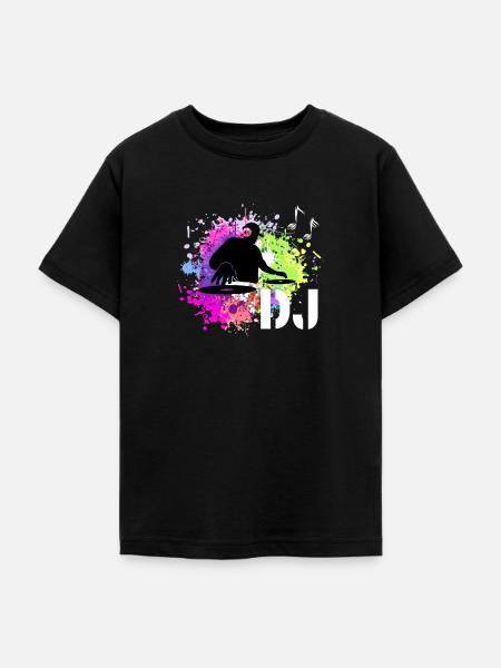 Discjockey DJ - Teenager T-Shirt - Schwarz