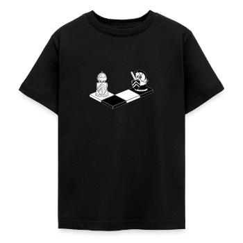 Schach - Teenager T-Shirt - Schwarz - Vorne - AI Model Teenager Male light (155cm)