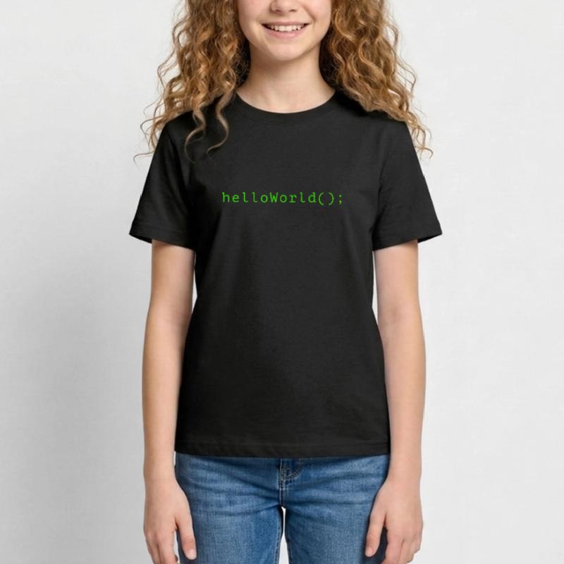 HelloWorld Program Code Coding Informatik Teenage T-Shirt
