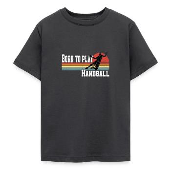 Kreisläufer Handball Handballtrainer Handballer - Teenager T-Shirt - Dunkelgrau - Vorne - AI Model Teenager Male light (155cm)