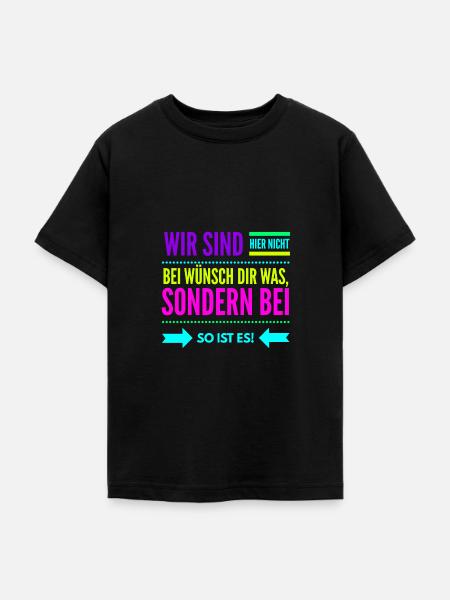 So Ist Es Geschenkidee - Teenager T-Shirt - Schwarz