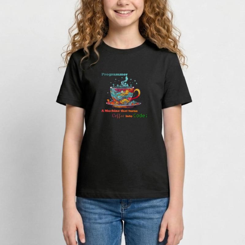Programmer - Coffee into Code Teenager T-Shirt