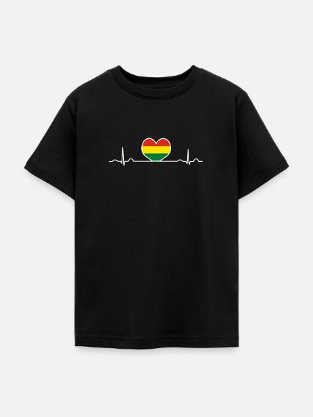 Bolivien - Teenager T-Shirt - Schwarz