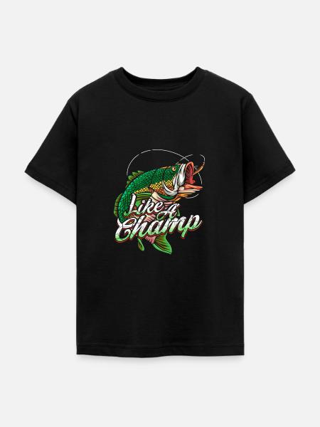 Angel - Teenager T-Shirt - Schwarz