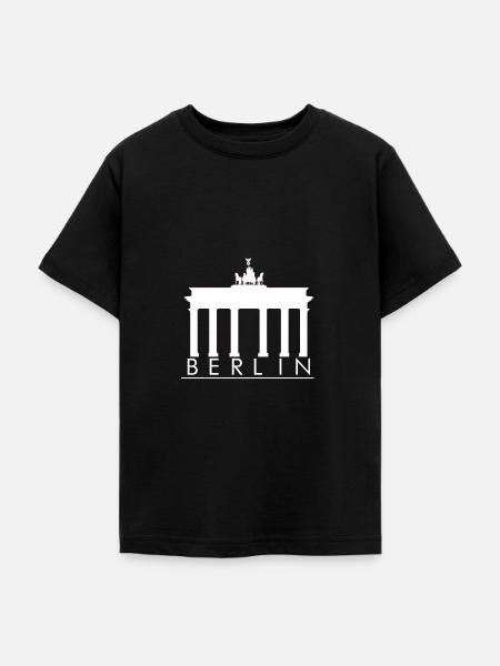 Berlin - Teenager T-Shirt - Schwarz