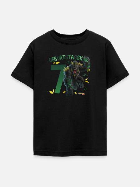 schleich® ELDRADOR® CREATURES 7 Siebter Geburtstag - Teenager T-Shirt - Schwarz
