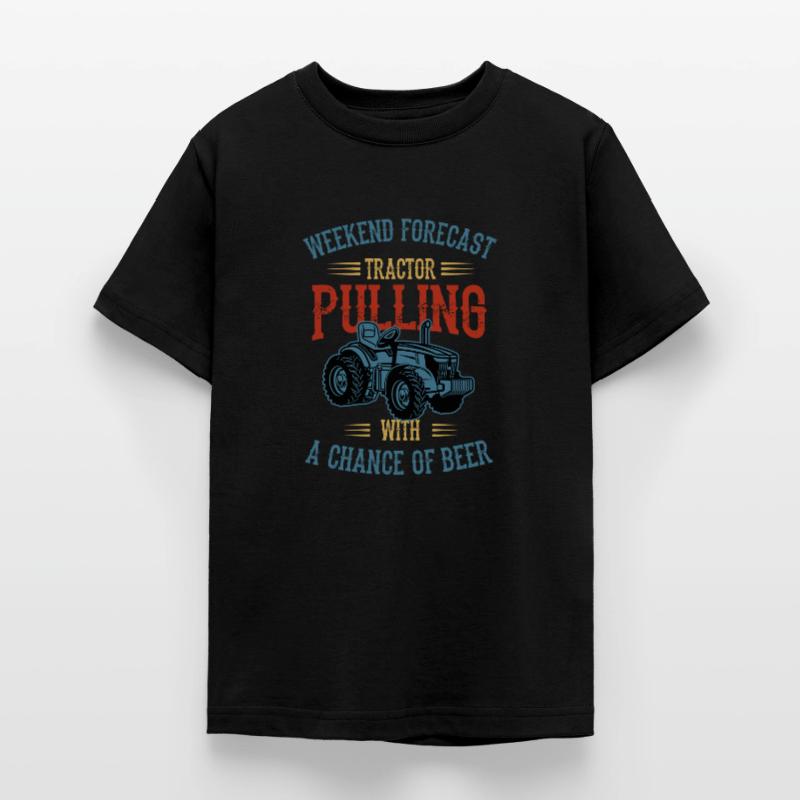 tractor pulling, tractor pulling drag, tractors, Teenage T-Shirt