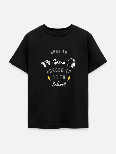 gaming zone - Teenager T-Shirt - Schwarz