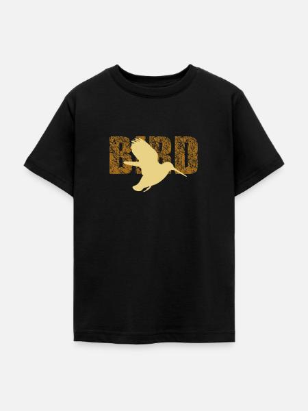 bird - Teenager T-Shirt - Schwarz
