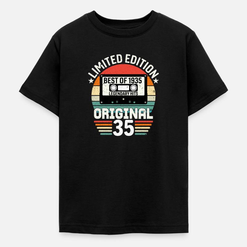 Édition Limitée Du Meilleur De L'original De 1935 - T-shirt Ado - noir
