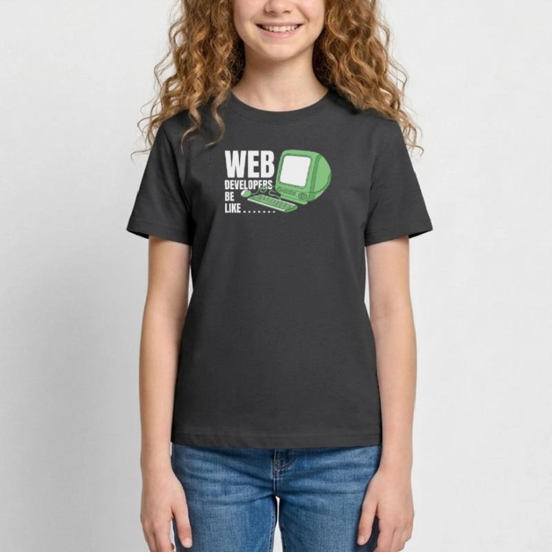 Web Developer Web Developer Funny Teenage T-Shirt