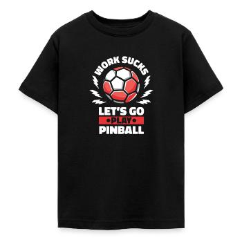 Handball Handballer - Teenager T-Shirt - Schwarz - Vorne - AI Model Teenager Male light (155cm)