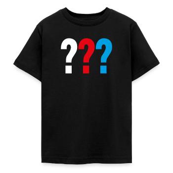 Die Drei ??? Logo - Teenager T-Shirt - Schwarz - Vorne - AI Model Teenager Male light (155cm)