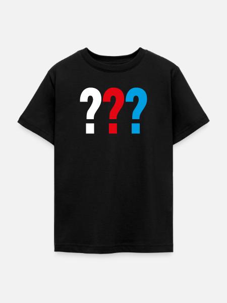 Die Drei ??? Logo - Teenager T-Shirt - Schwarz
