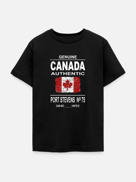Kanada - Maple Leaf - Canada - Teenager T-Shirt - Schwarz