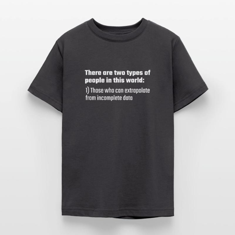 Daten Informatik Statistik Daten Big Data Code Teenager T-Shirt