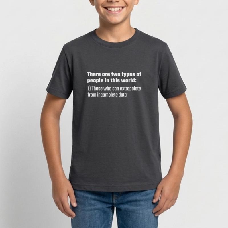 Daten Informatik Statistik Daten Big Data Code Teenager T-Shirt