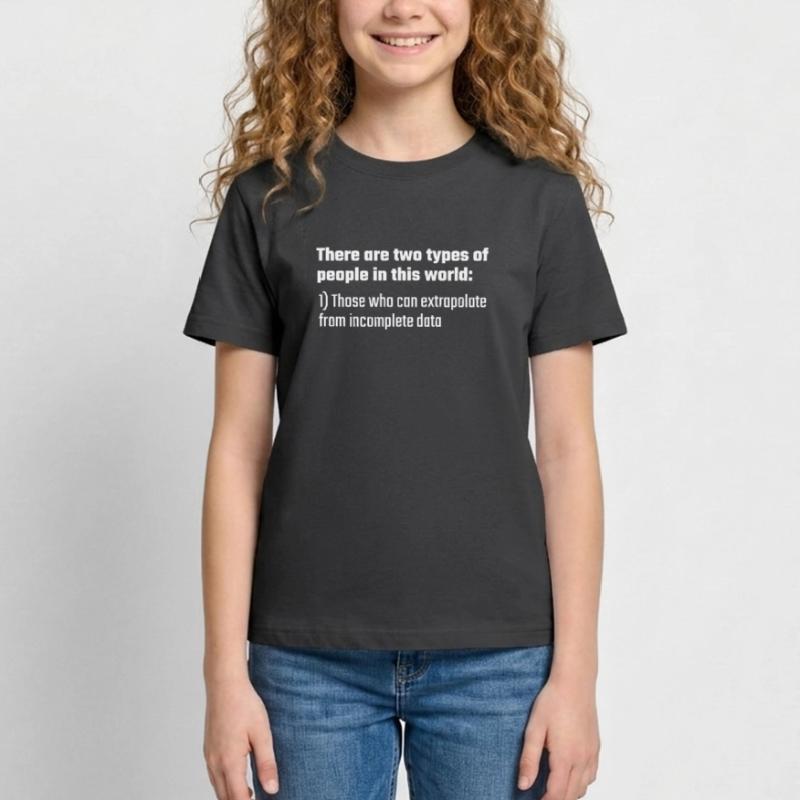 Daten Informatik Statistik Daten Big Data Code Teenager T-Shirt