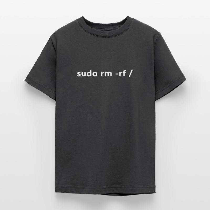 Linux Admin Programmer sudo rm rf / Linux T-shirt Ado