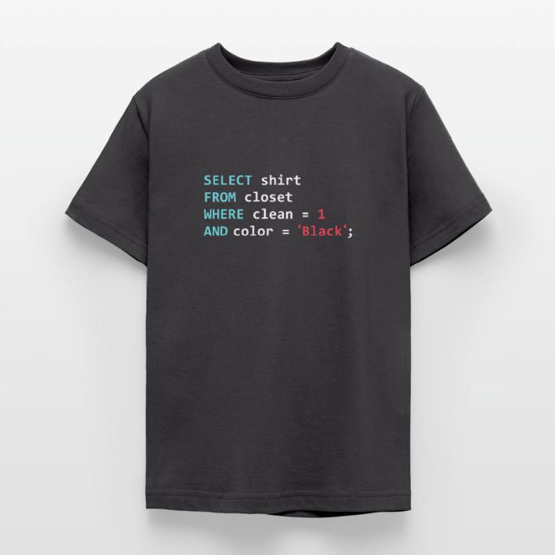 Programmeur Datanbank Funny SQL Query T-shirt Ado
