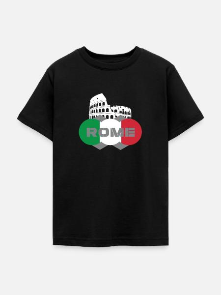 Rom - Teenager T-Shirt - Schwarz